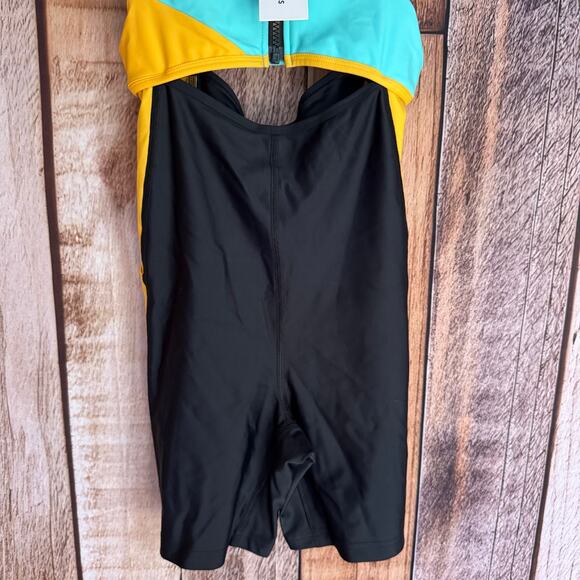 Outdoor Voices Bodysuit Colorblock STW Cutout Performance Athleisure Small NWT - Picture 6 of 10